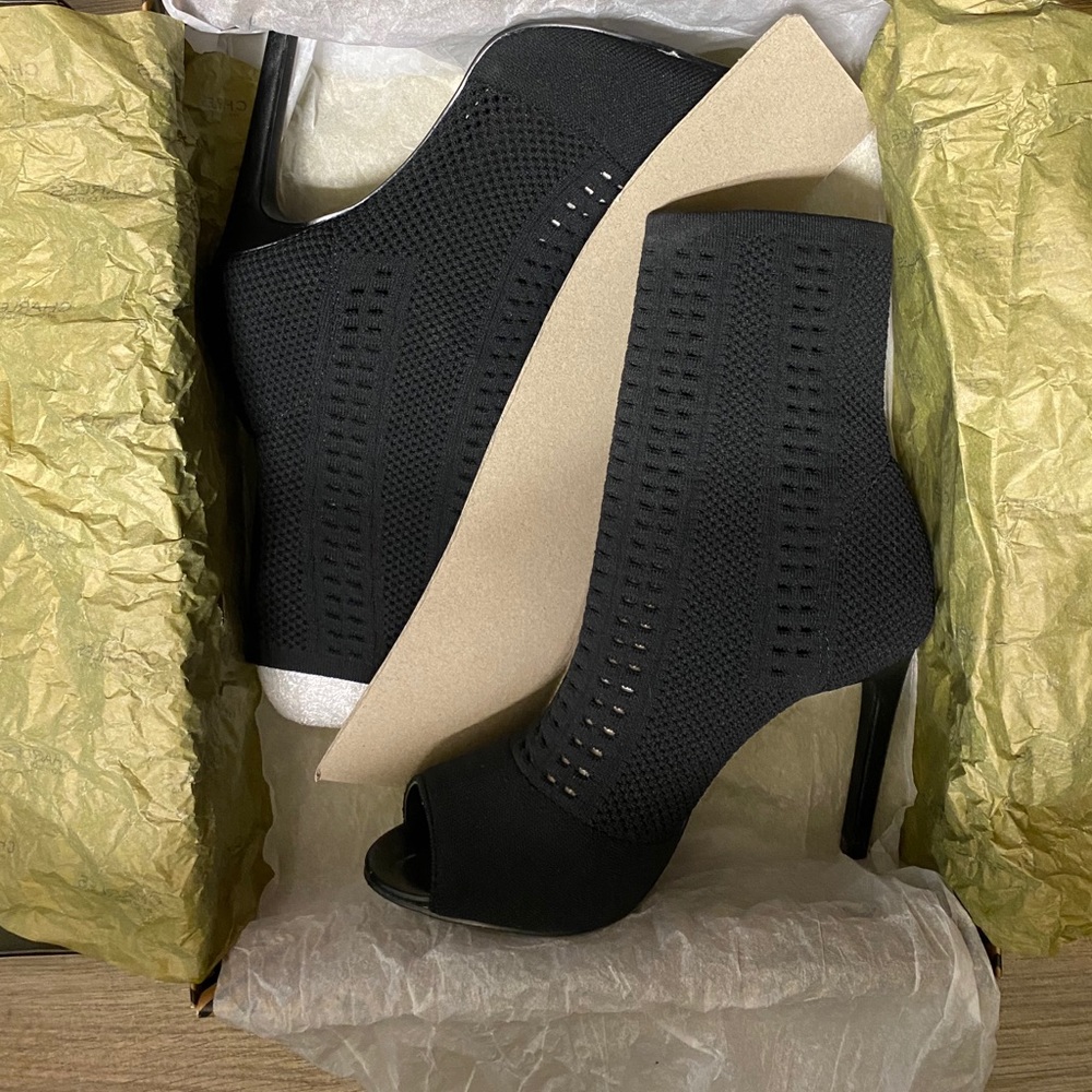 Charles by Charles David Peep Toe Boots